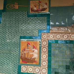 Bilecik Osmanlı Padişahları Tarih Şeridi Duvar Sanat Eserleri