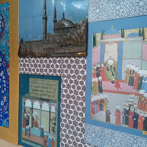 Bilecik Osmanlı Padişahları Tarih Şeridi Duvar Sanat Eserleri