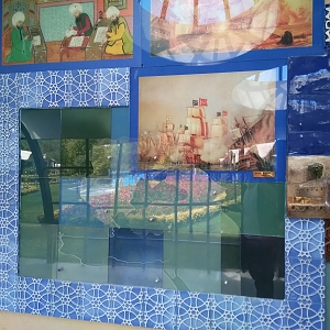 Bilecik Osmanlı Padişahları Tarih Şeridi Duvar Sanat Eserleri