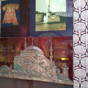 Bilecik Osmanlı Padişahları Tarih Şeridi Duvar Sanat Eserleri