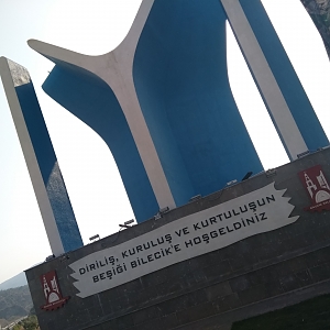 Bilecik Kayı Anıtı Görünümü