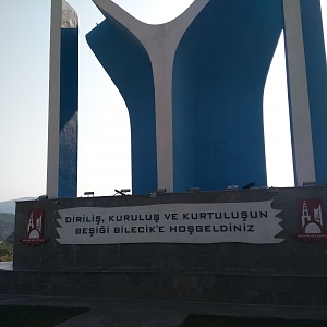 Bilecik Kayı Anıtı Görünümü
