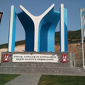 Bilecik Kayı Anıtı Görünümü