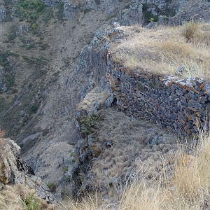 Ardahan Şeytan Kalesi Duvarı